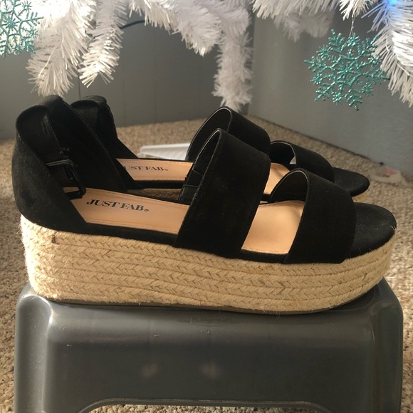 Black Espadrilles - Picture 1 of 2